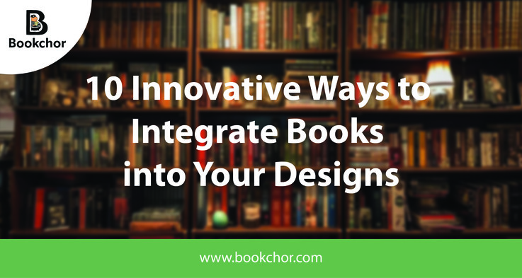 10 Innovative Ways To Integrate Books Into Your Designs