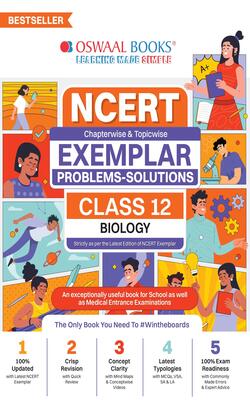 NCERT Exemplar (Problems - Solutions) Class 12 Biology Book For Latest Board Exam