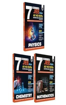 PW JEE Main 7 Years (2019-2025) Physics, Chemistry, Mathematics PYQs Combo Set of 3 Books For 2026 (Paperback, Phyiscs Wallah)